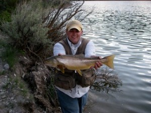 Big old Tiger Trout Jake Big tiger trout from an Eastern Utah lake