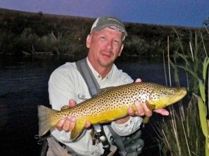 BryanbrowntroutSepptember Brown Trout caught on Trico